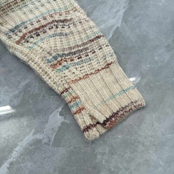 Women’s American Eagle Oversized Crew Neck Knit Striped Sweater Size XS - Picture 7 of 15